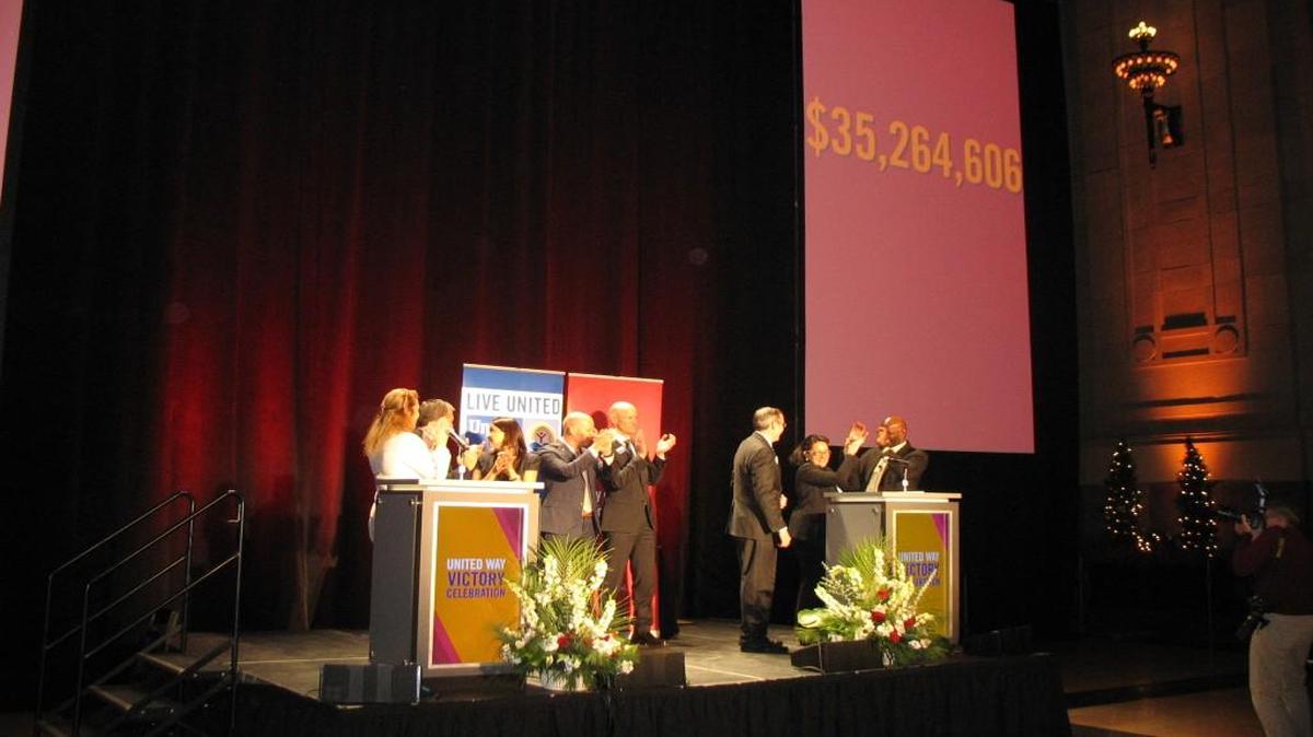 The United Way of Greater Kansas City on Thursday starts its Spirit of Caring Campaign. Last year the group raised $35.26 million, which people celebrated at a Union Station gathering.