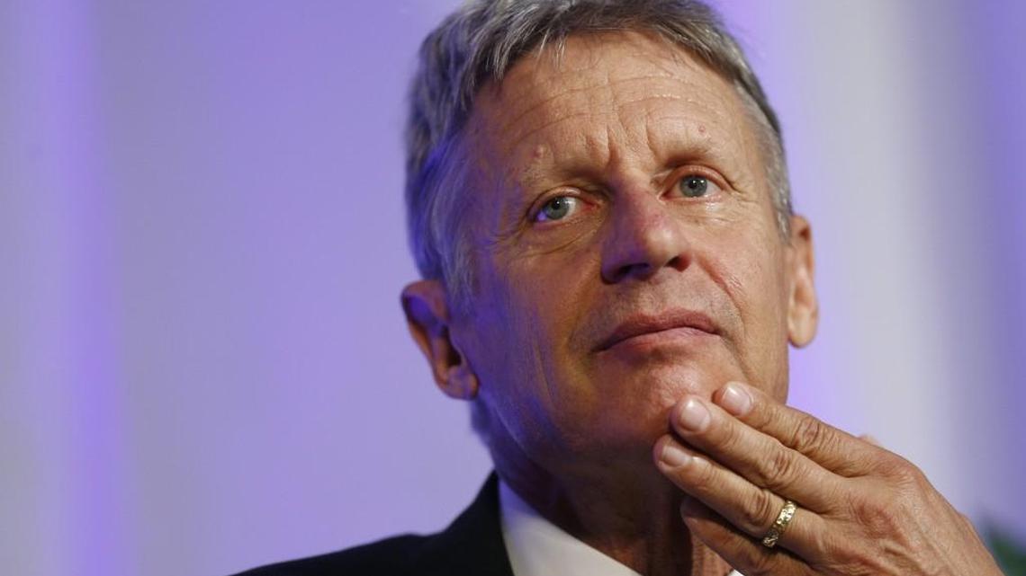 Gary Johnson is the Libertarian Party’s presidential nominee.