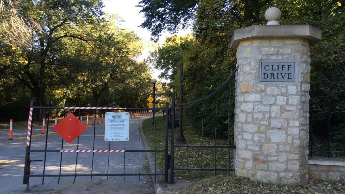 
Kansas City officials will reopen Cliff Drive on Saturday morning near the west entrance.
