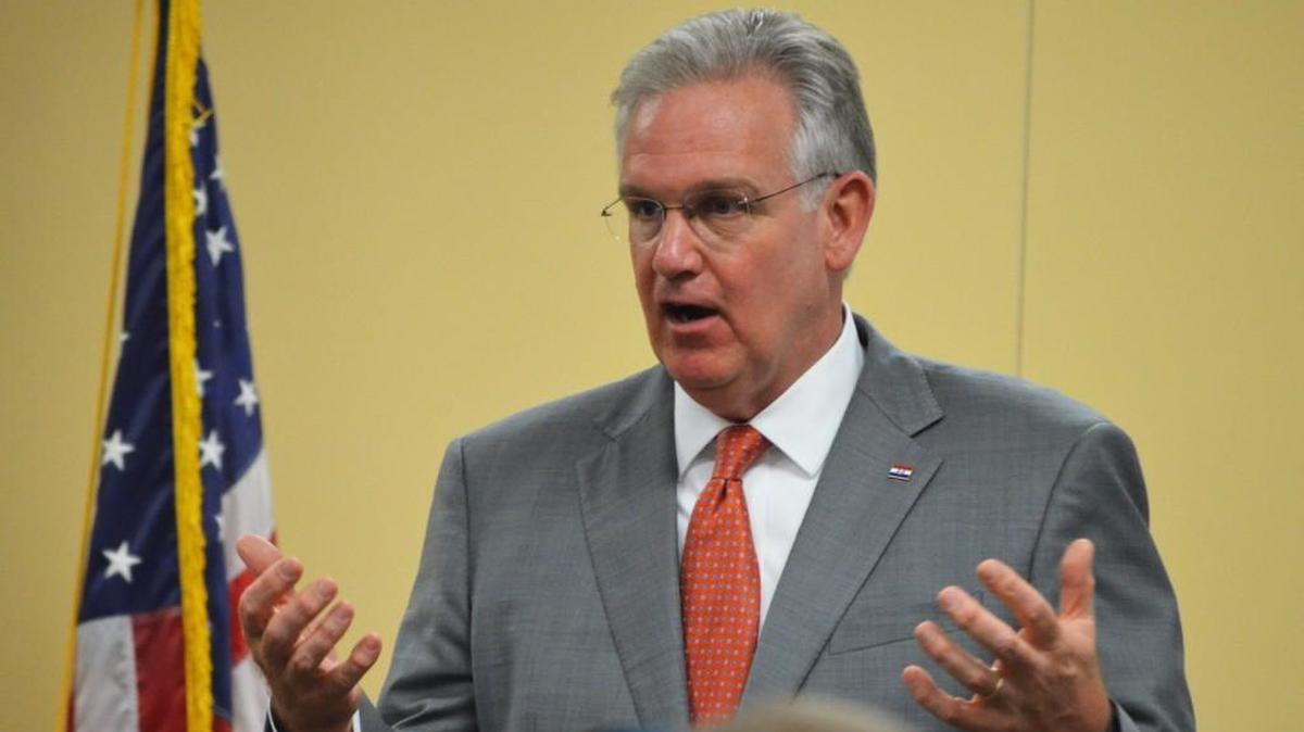 Then-Missouri Gov. Jay Nixon, in a 2017 file photo.