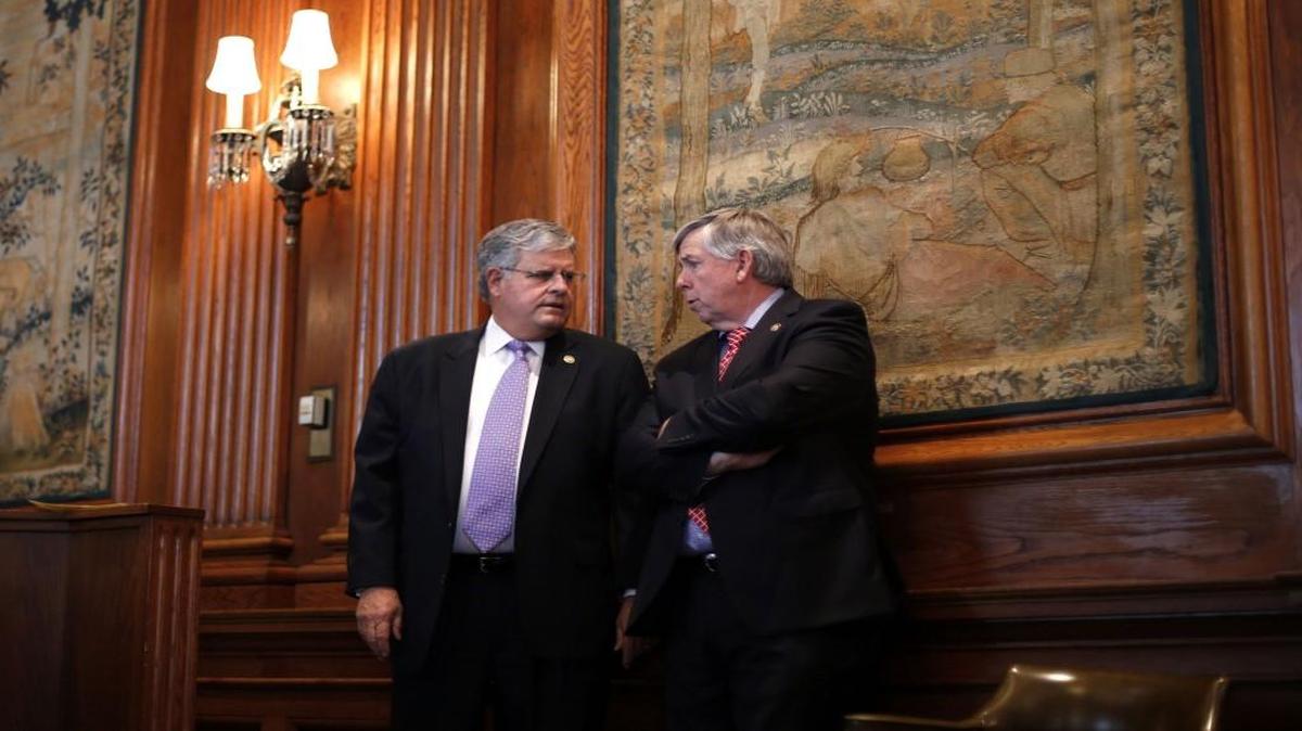 Senate President Ron Richard (left) is in no hurry to fill vacancies on the University of Missouri Board of Curators.