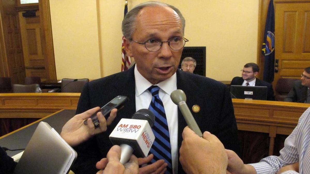 
Kansas House Taxation Committee chairman Marvin Kleeb, an Overland Park Republican, is involved in discussions on how high to boost taxes in the state.

