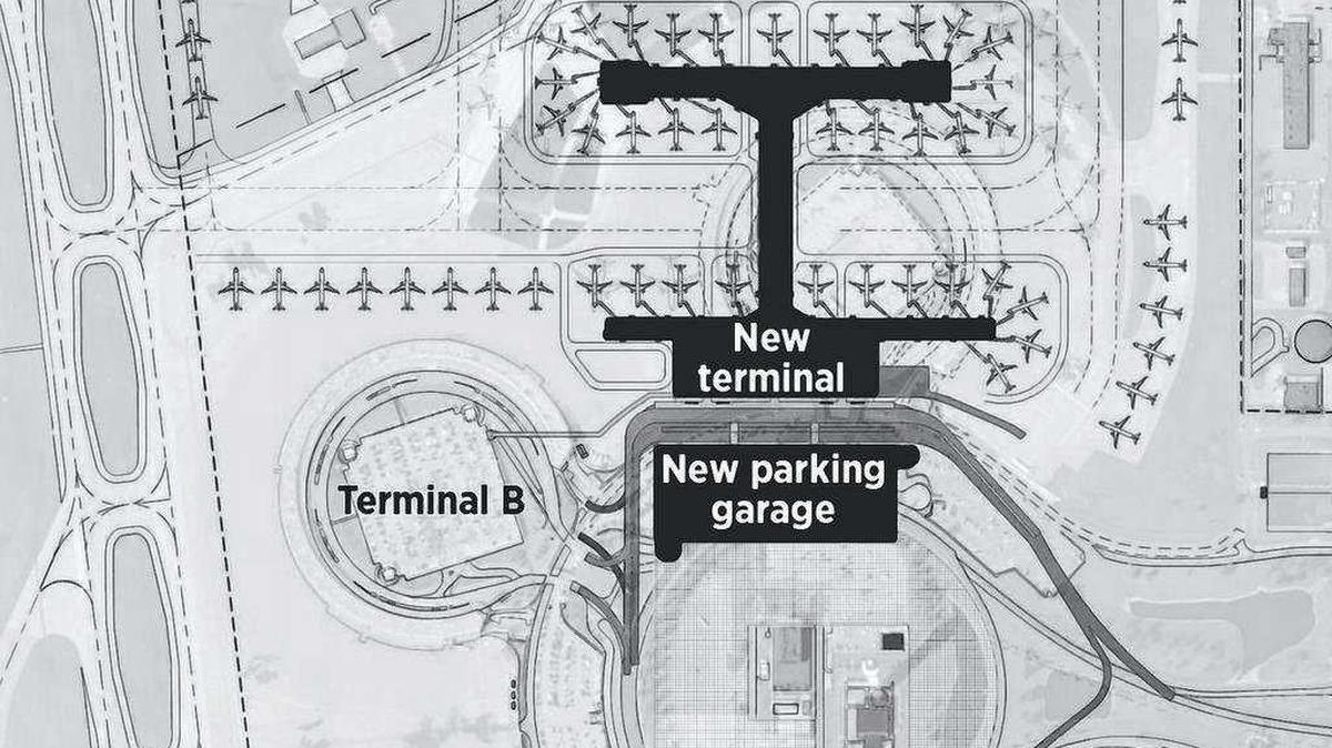This rendering, released in July, shows what a single KCI terminal could look like.