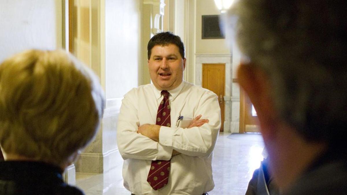 “I don’t believe it’s the taxpayers’ role to fund a pension for us,” Kansas state Sen. Olson told his surprised colleagues.
