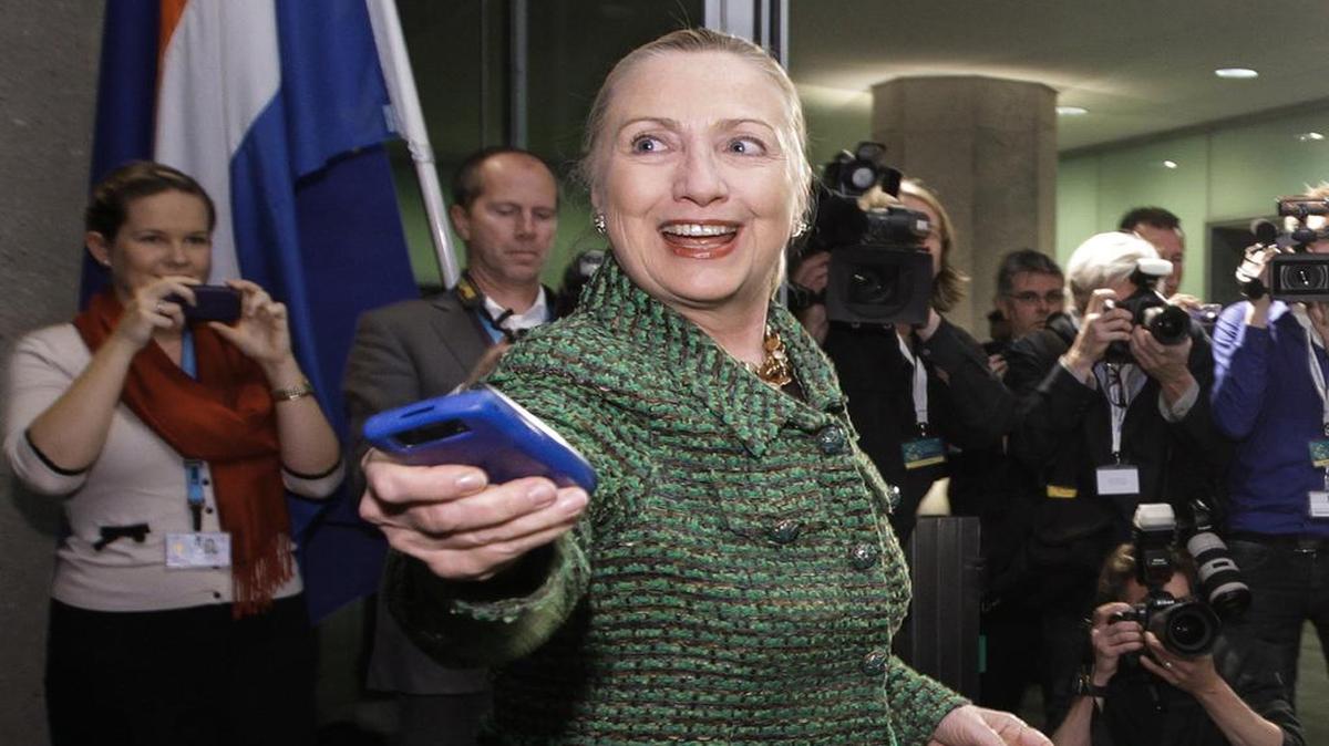 
Emails on Hillary Clinton’s hand-held phone have become a campaign issue.
