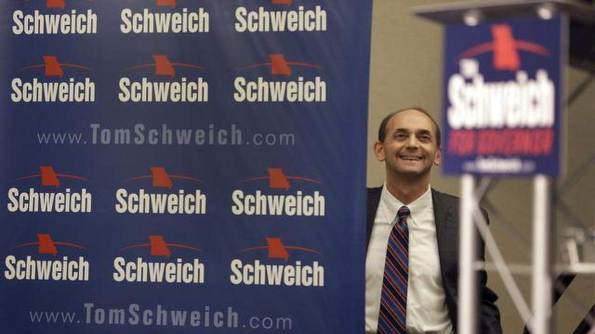 
Tom Schweich one month ago was about to announce his candidacy for governor.

