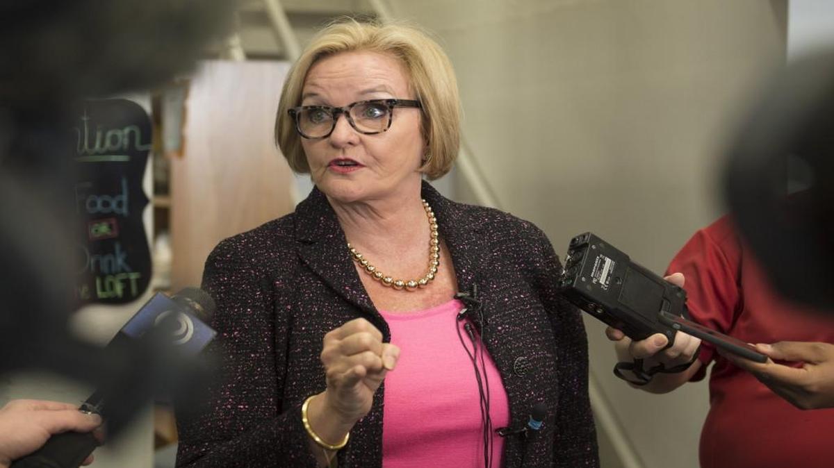 U.S. Sen. Claire McCaskill of Missouri is asking hard questions of the drug manufacturing industry.
