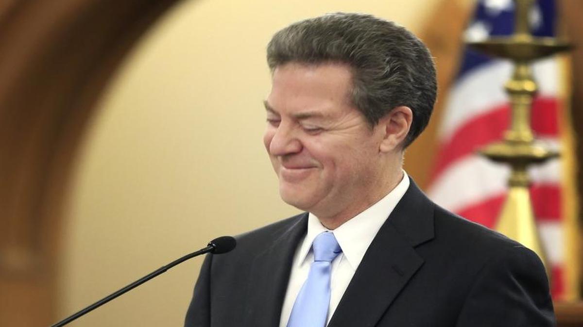 Gov. Sam Brownback delivered his State of the State address on Tuesday without talking about the budget crisis confronting Kansas.
