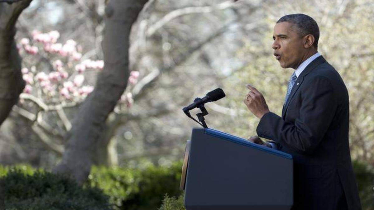 
President Barack Obama spoke about the Affordable Care Act in the Rose Garden, but things aren’t looking so rosy for the law right now.
