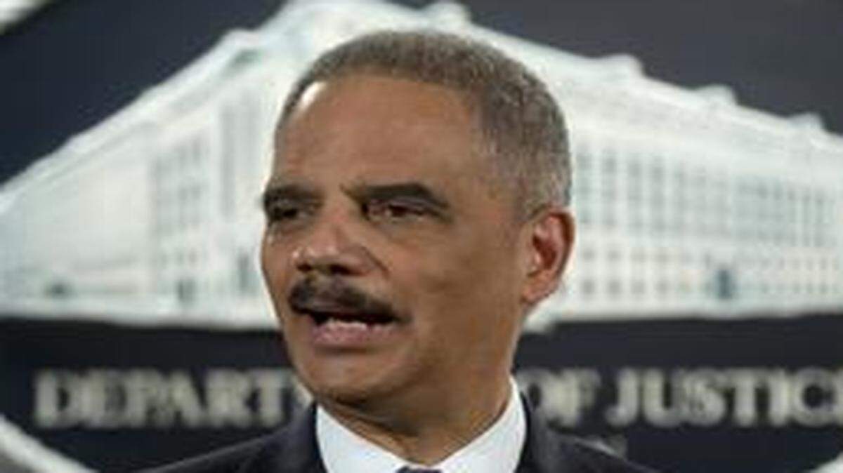 
Attorney General Eric Holder talked Wednesday about his agency’s report on Ferguson, Mo.
