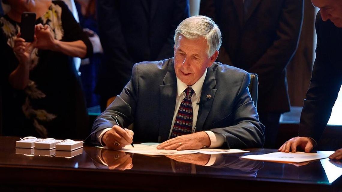 New Missouri Gov. Mike Parson