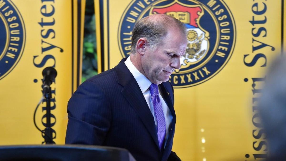 University of Missouri System president Tim Wolfe resigned Nov. 9 and now is blasting people connected to his departure.