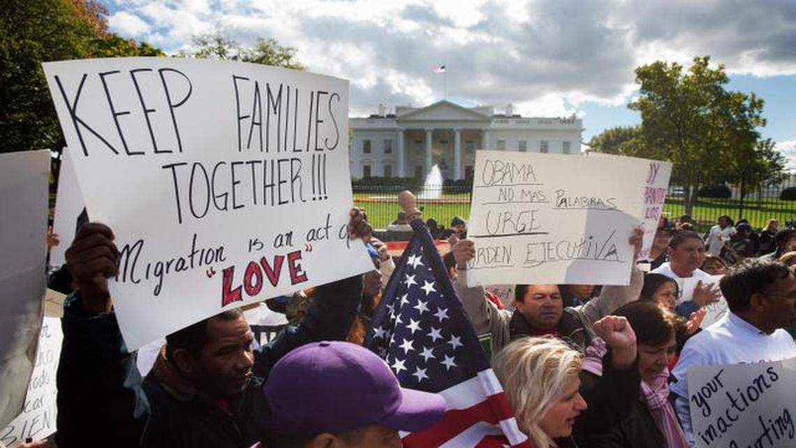 
A rally for comprehensive immigration reform occurred earlier this month outside the White House.
