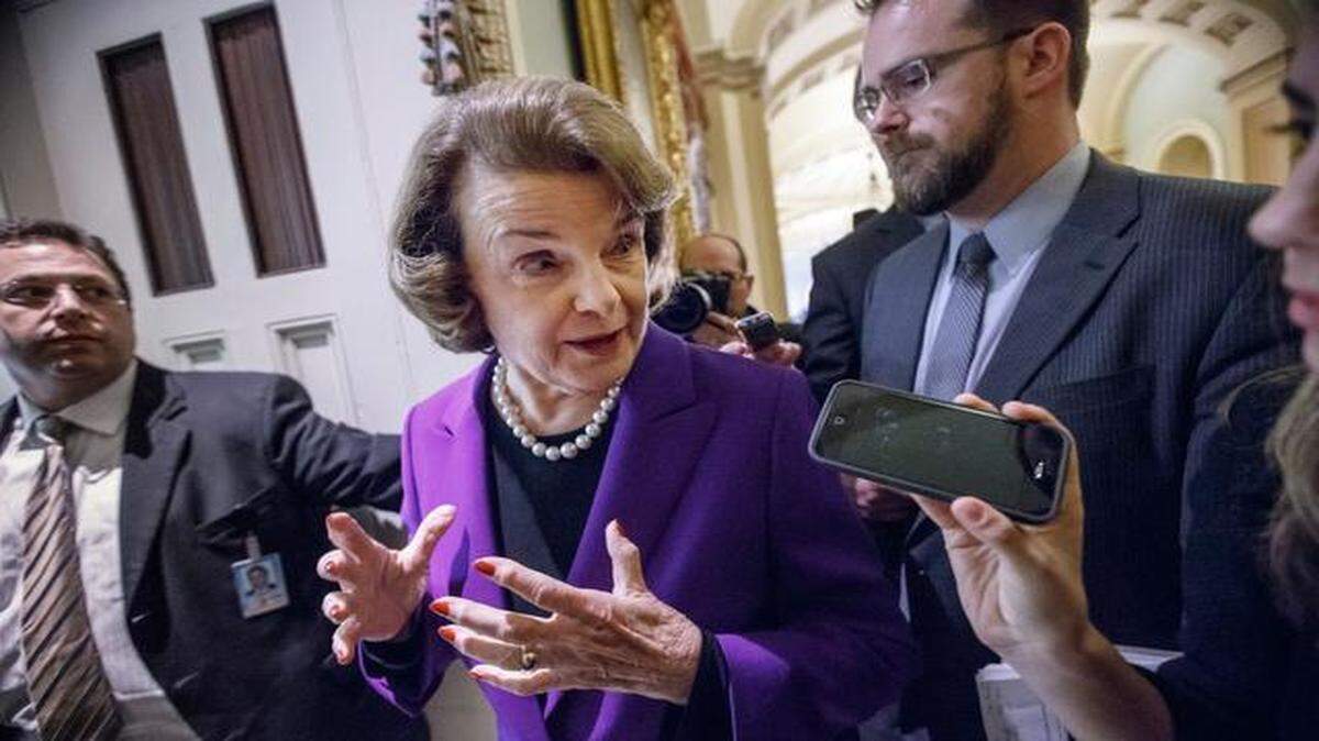 
The head of the Senate Intelligence Committee, Sen. Dianne Feinstein, spoke to reporters on Capitol Hill last week after releasing a report on the CIA’s harsh interrogation techniques at secret overseas facilities.
