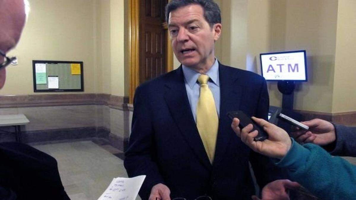 
Kansas Gov. Sam Brownback wrongly blamed President Barack Obama’s policies for the state’s huge drop in individual income tax revenues this spring. The real culprit was a huge tax cut approved by Brownback.
