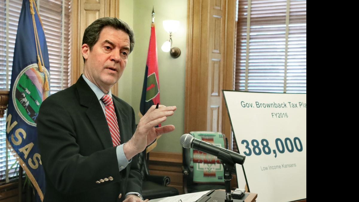 
Gov. Sam Brownback finally entered the Kansas budget talks over the weekend, but his plan wasn’t very helpful.
