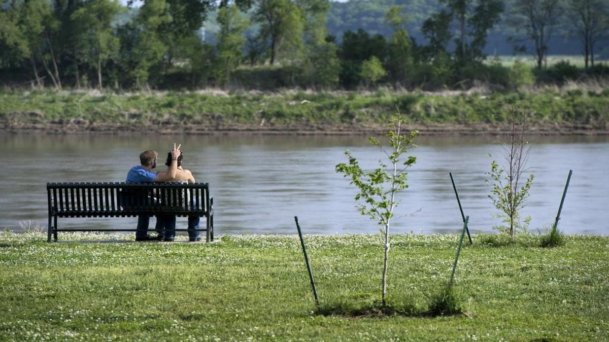 Community spaces like Parkville’s English Landing Park contribute to Platte County being ranked No. 1 in Missouri for quality of life and No. 2 for health outcomes.