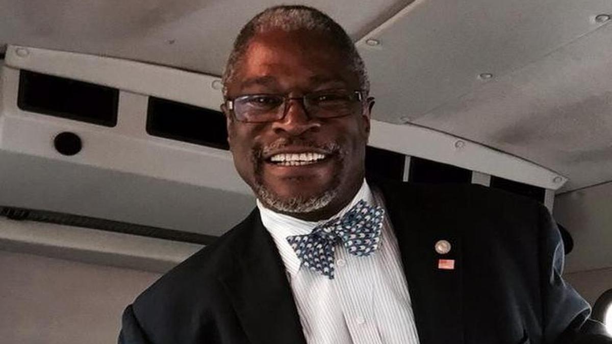
Selfie and bonding time: Mayor Sly James and incoming Kansas City Council members Jolie Justus (left) and Heather Hall during a bus tour on Monday.
