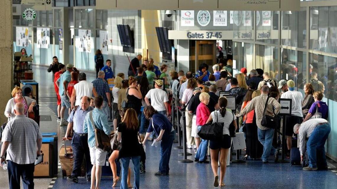 Wondering how stressed we are in this country? An airport will give you the answer