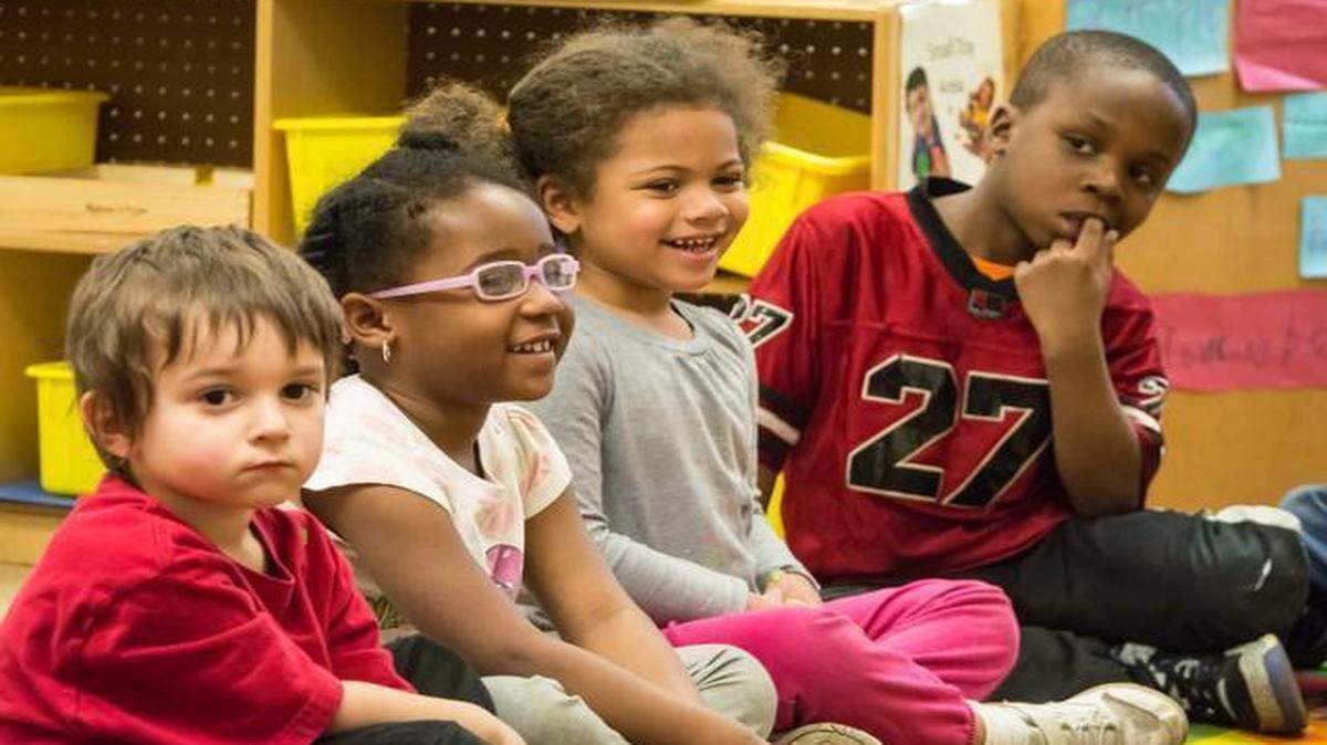 
Pupils at the Earl Watson Jr. Early Childhood Center learn new words during story time.
