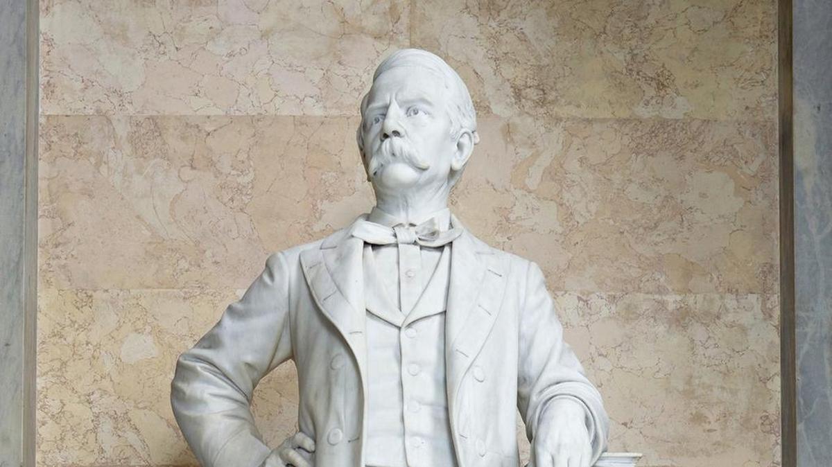 The statue of Francis Preston Blair in the National Statuary Hall collection