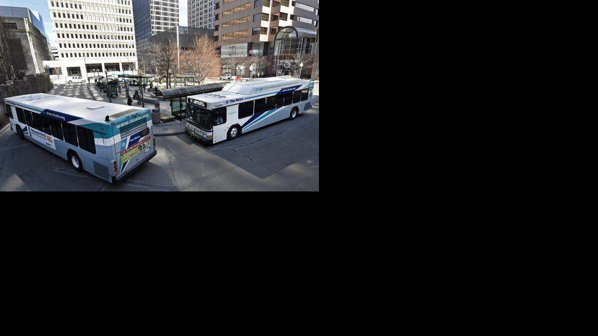 
A new plan eventually could eliminate the bus transportation hub at 10th and Main streets.
