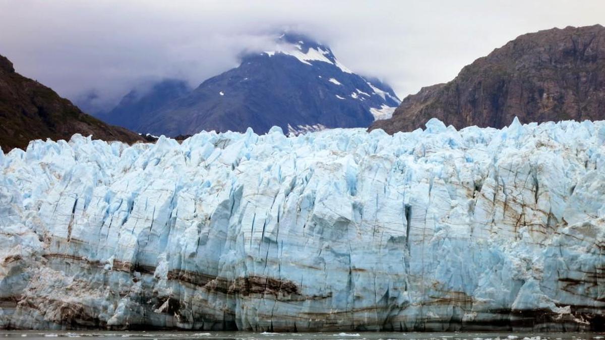 
Melting glaciers are one result of global warming in Alaska.
