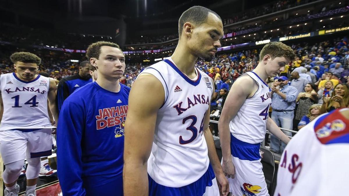 University of Kansas basketball fans don’t want to see a repeat of this scene in 2016. Last year, the Jayhawks lost the Big 12 tournament title game to Iowa State at the Sprint Center.