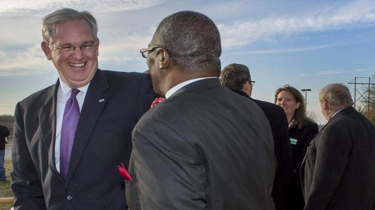 
Gov. Jay Nixon visits Kansas City on one of his frequent trips around Missouri, which are sometimes paid for by state agencies outside his office. 

