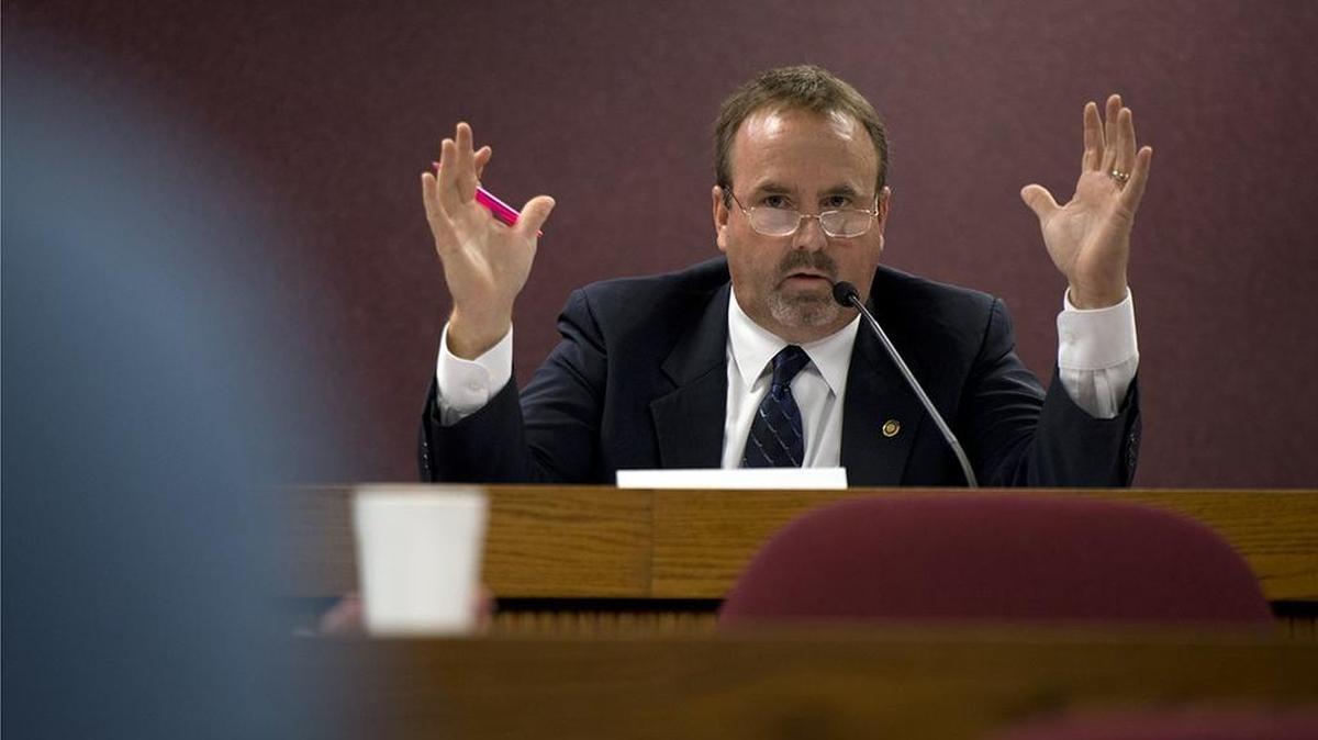 File photo of Missouri Rep. Rocky Miller of Lake Ozark.