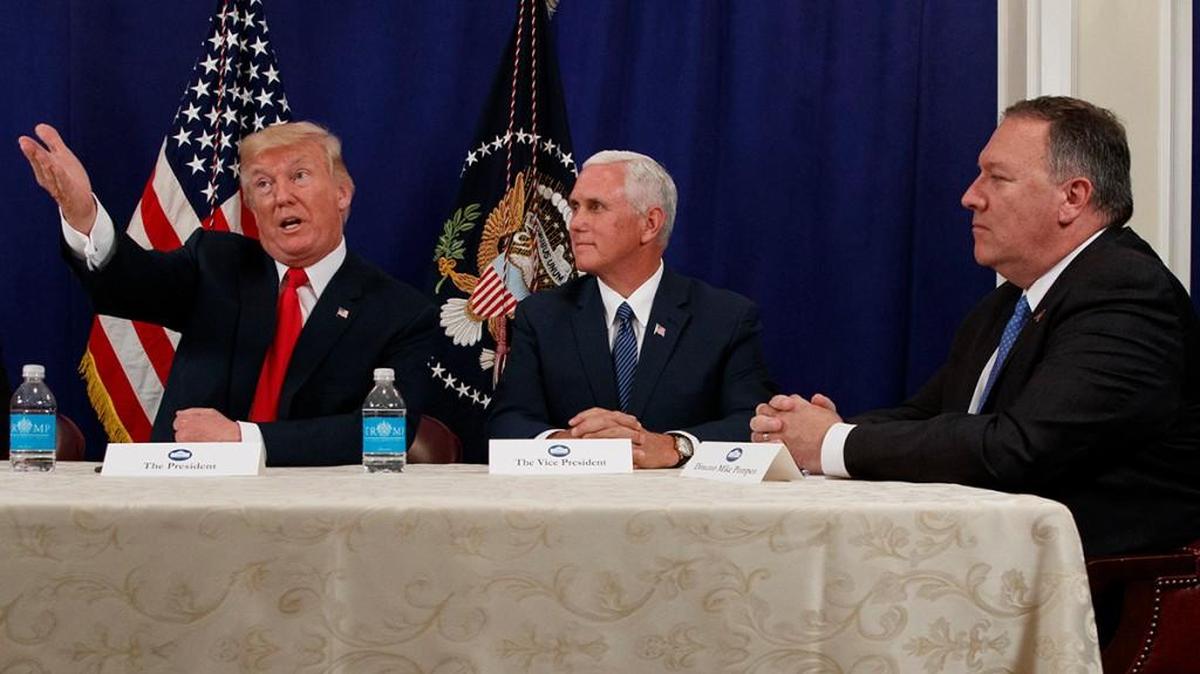 President Donald Trump and CIA Director Mike Pompeo seem to be keeping things too friendly.