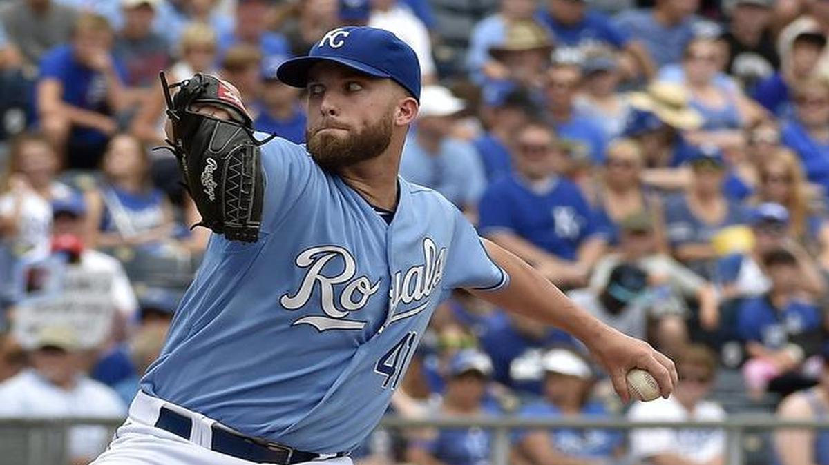 
Kansas City Royals starting pitcher Danny Duffy
