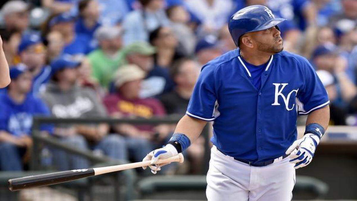 
Kansas City Royals designated hitter Kendrys Morales.
