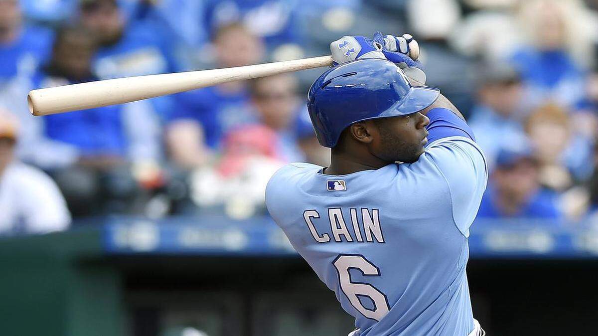 
Lorenzo Cain is back in the lineup for the Royals on Tuesday.
