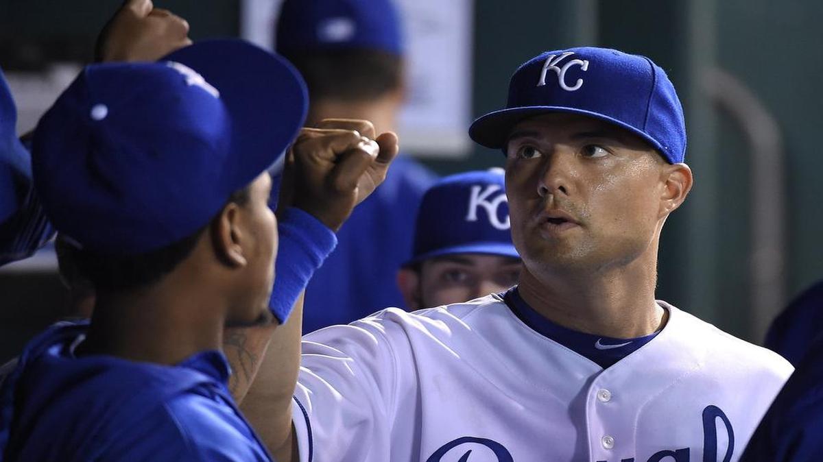 
Kansas City Royals starting pitcher Jeremy Guthrie.
