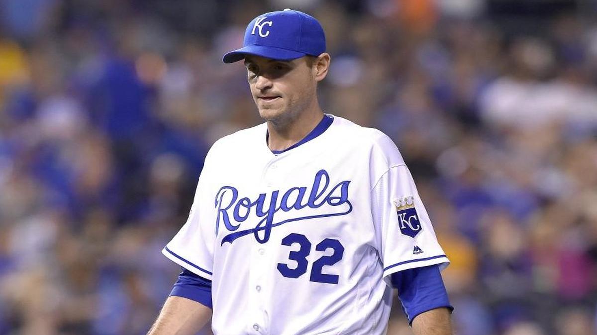 Kansas City Royals starting pitcher Chris Young.