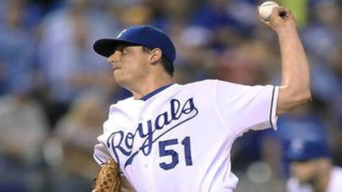 
Kansas City Royals starting pitcher Jason Vargas.
