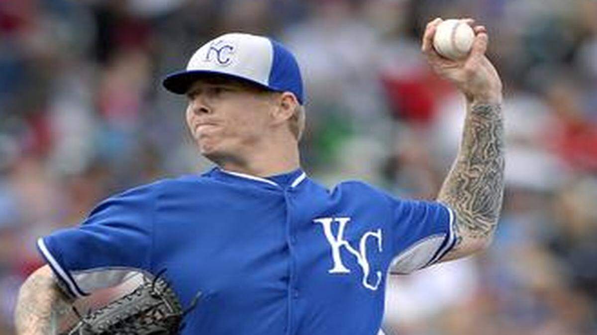 
In his last two starts, Omaha pitcher John Lamb (shown in March during a Cactus League game) has allowed six hits in 13 innings, struck out 17 and walked three. He’s allowed just one unearned run in that time.


