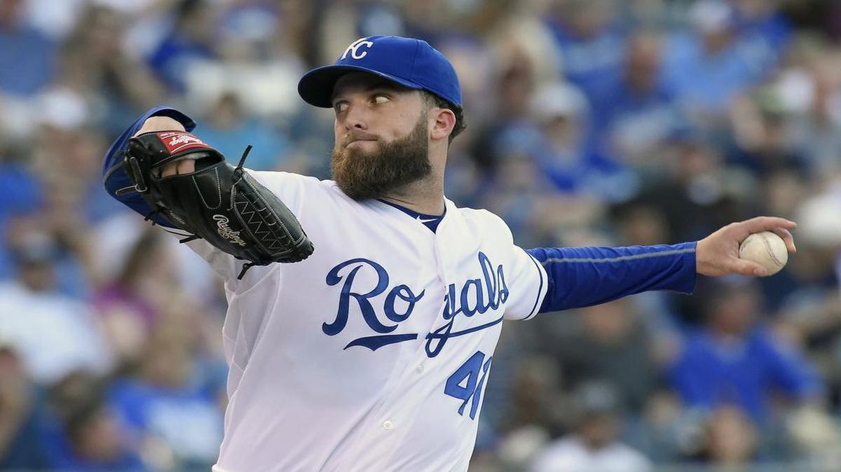 
Kansas City Royals starting pitcher Danny Duffy.
