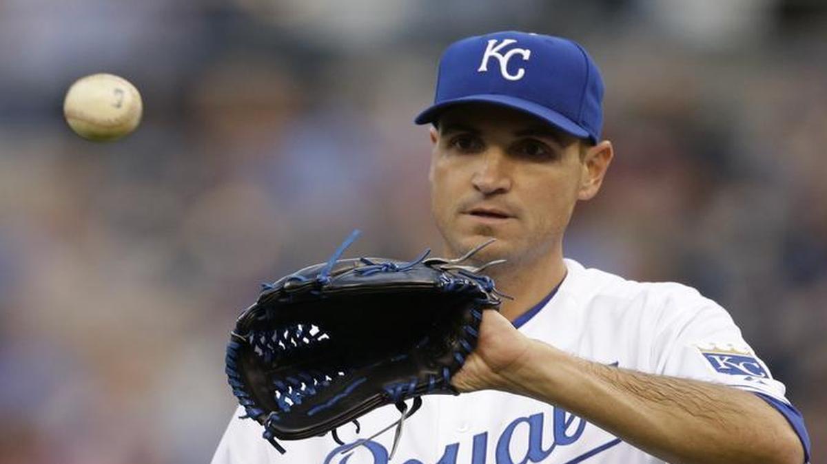 
Kansas City Royals starting pitcher Chris Young.
