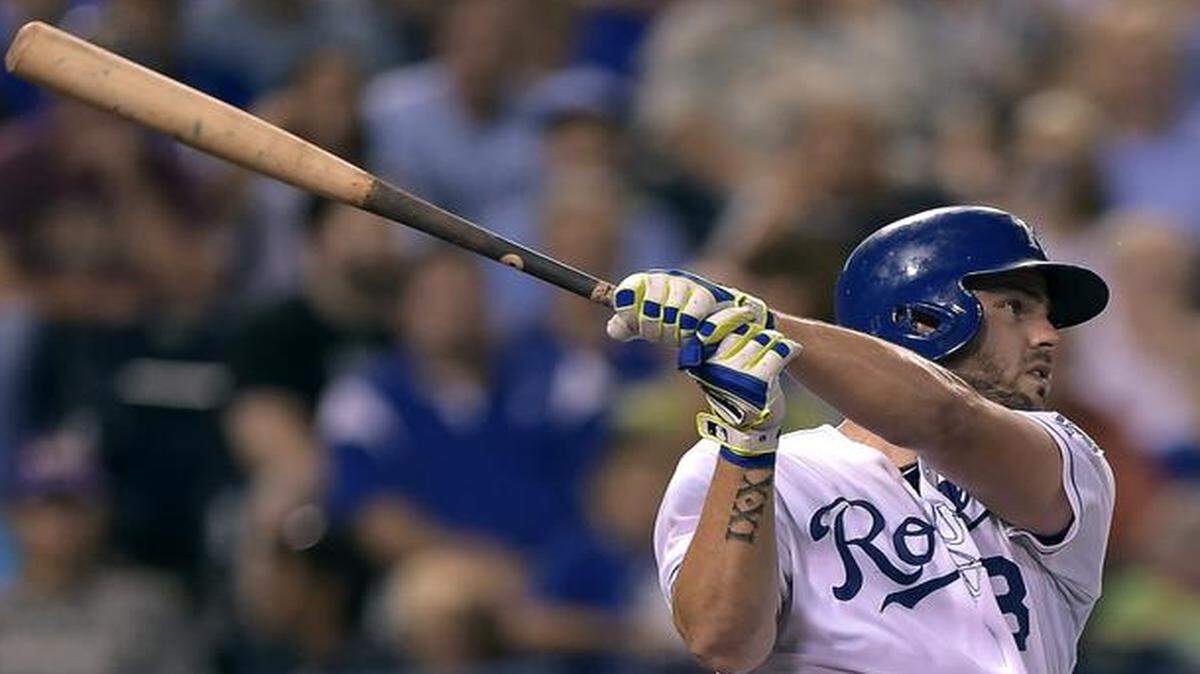 
Royals third baseman Mike Moustakas
