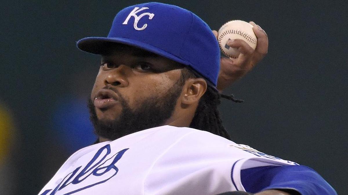 
Johnny Cueto is scheduled to start for the Royals on Tuesday night against the White Sox.
