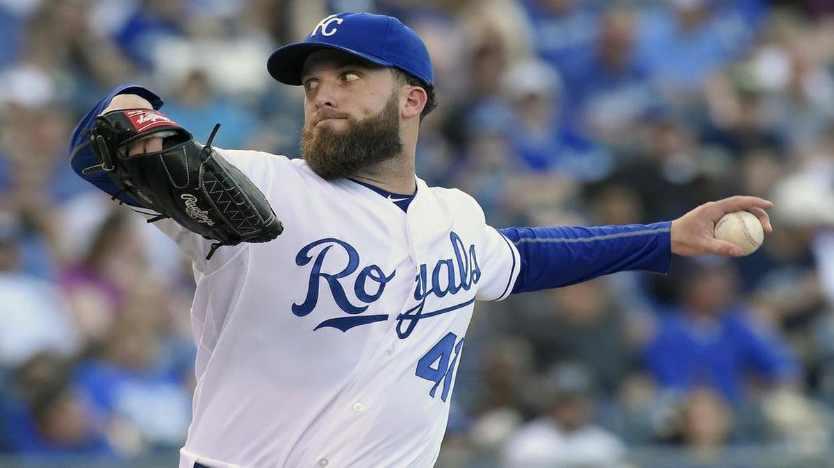 
Kansas City Royals starting pitcher Danny Duffy.
