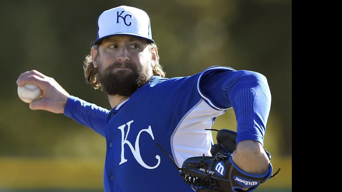 
Kansas City Royals pitcher Luke Hochevar 

