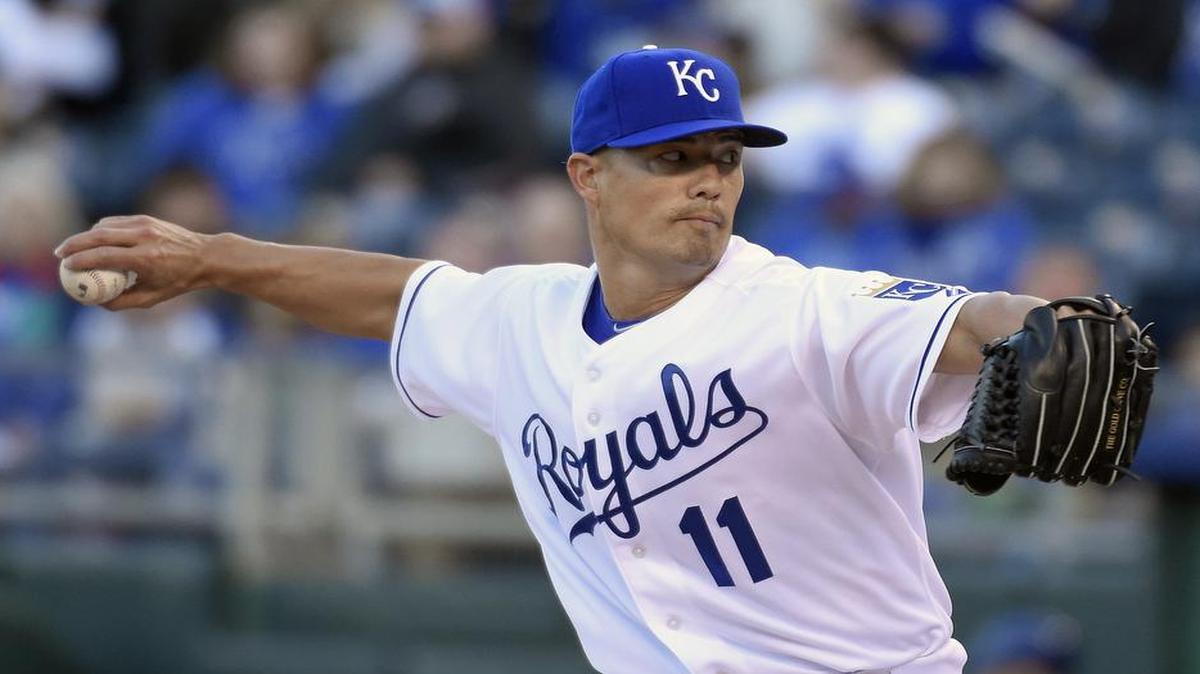 
Royals starting pitcher Jeremy Guthrie
