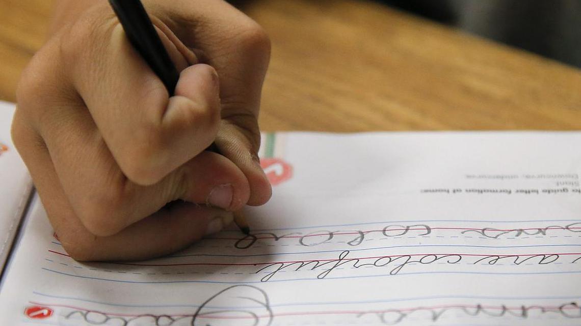 Cursive isn’t taught in schools as often as it once was.