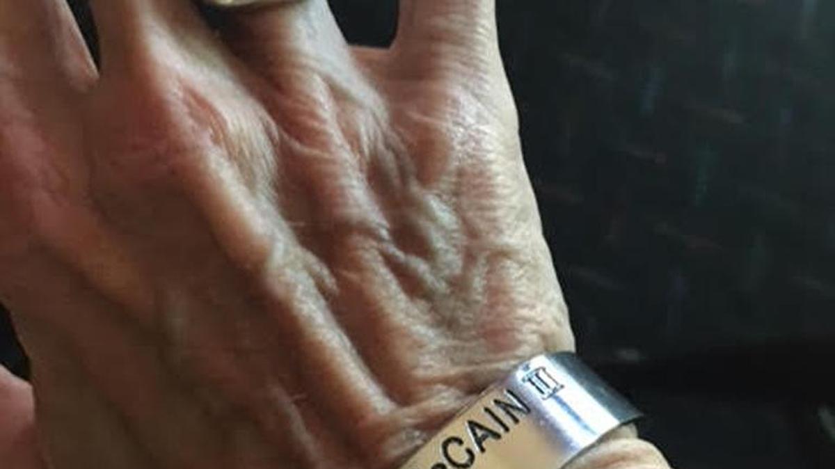 T.J. Snyder of Mission Hills is wearing his John McCain POW bracelet again in support of the senator’s battle with cancer.
