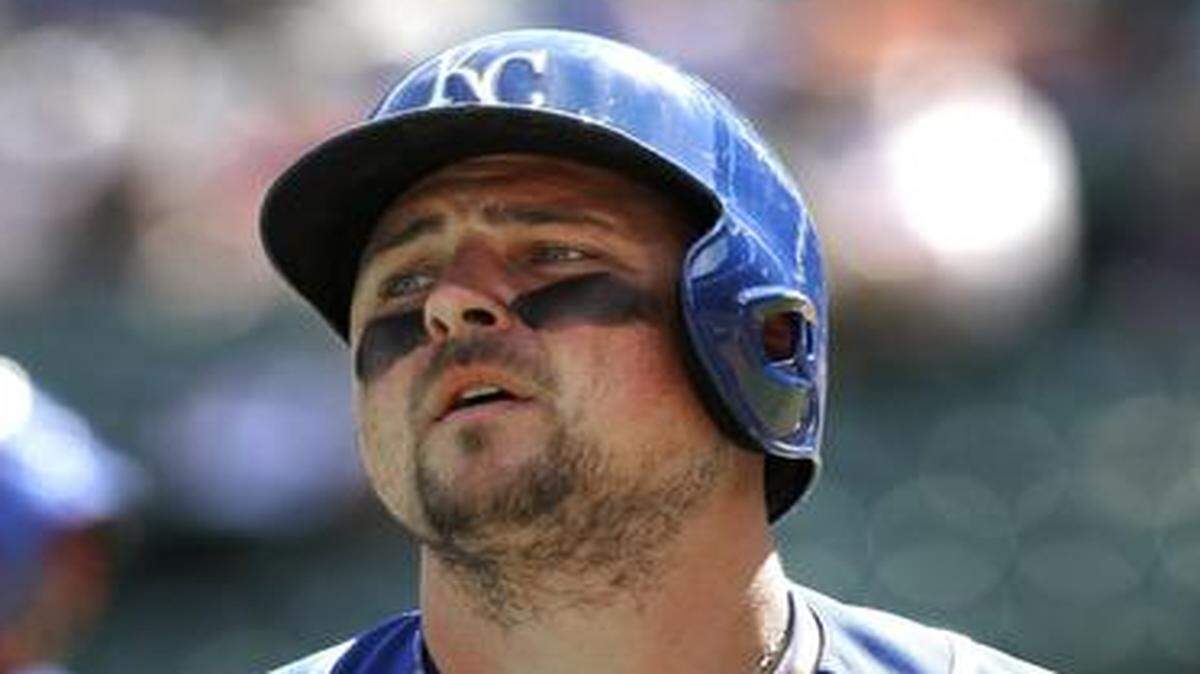 
The Royals Billy Butler got Sunday off against the Yankees in New York.
