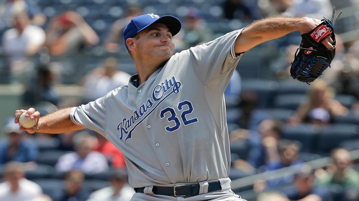 
Royals pitcher Chris Young started Sunday against the Red Sox at Kauffman Stadium.
