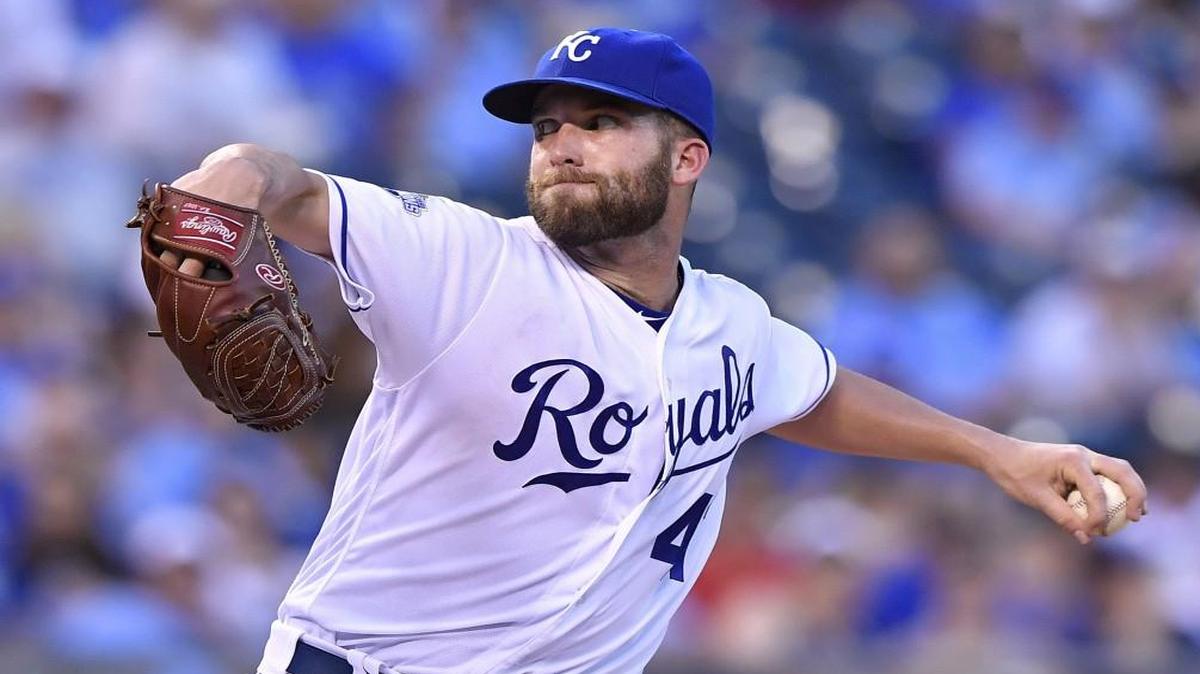 Kansas City Royals starting pitcher Danny Duffy.